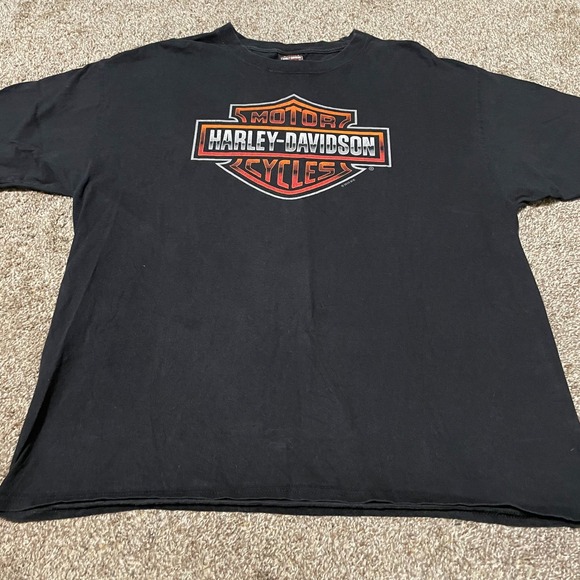 Harley Davidson Old San Juan Puerto Rico Graphic T Shirt Mens XL Black 2018 - Picture 5 of 5